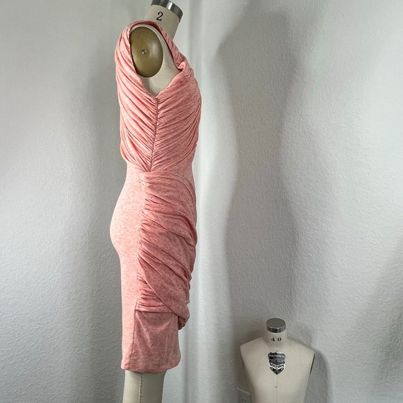 Alice + Olivia AIR Draped Ruched Gathered Mini Dress - Picture 4 of 9